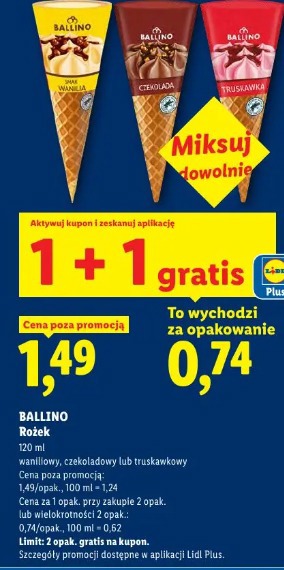 Ballino Rożek truskawka