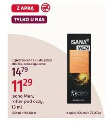 Isana Men roller pod oczy