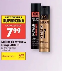 Lakier do włosów Niuqi, 400 ml