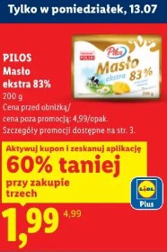 Pilos Masło ekstra 83%