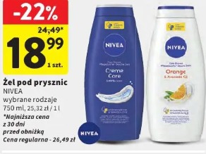 Żel pod prysznic Nivea
