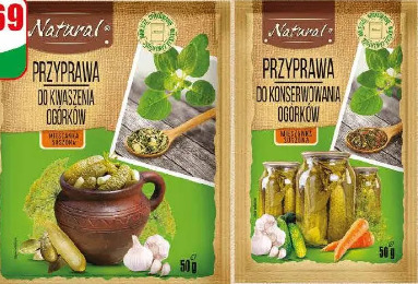 Przyprawa do ogórków Natural