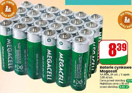 Baterie cynkowe Megacell