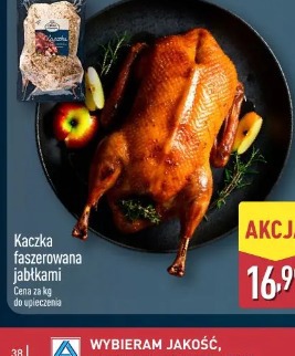 Kaczka faszerowana jabłkami