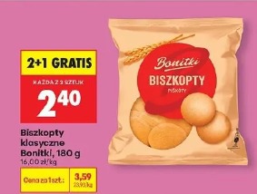 Biszkopty klasyczne Bonitki