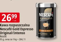 Kawa rozpuszczalna Nescafé Gold Espresso Original/Intenso Nestlé