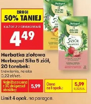 Herbata ziołowa Siła 5 ziół Herbapol