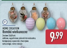 Home Creation Bombki wielkanocne