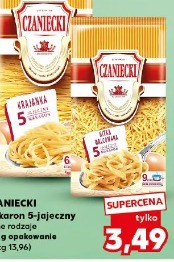 Czaniecki Makaron 5-jajeczny różne rodzaje