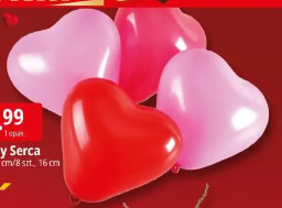 Balony Serca