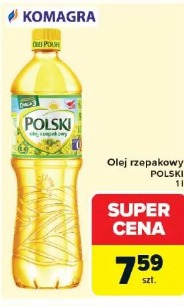 Olej rzepakowy POLSKI KOMAGRA