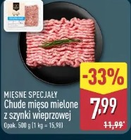 MIĘSNE SPECJAŁY Chude mięso mielone z szynki wieprzowej
