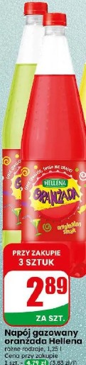 Napój gazowany oranżada Hellena