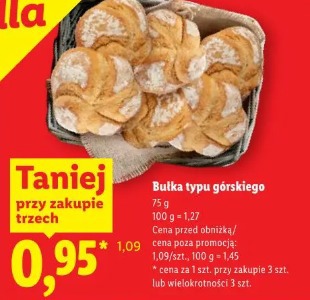 Bułka typu górskiego