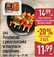 BBQ Polędwiczki z piersi kurczaka w marynacie paprykowej