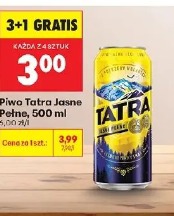 Piwo Tatra Jasne Pełne