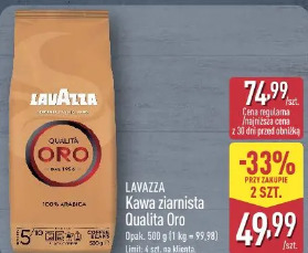 Lavazza Kawa ziarnista Qualita Oro