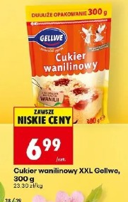 Cukier wanilinowy XXL Gellwe