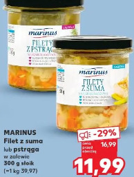 Marinus Filet z suma lub pstrąga w zalewie
