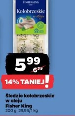 Śledzie kołobrzeskie w oleju Fisher King
