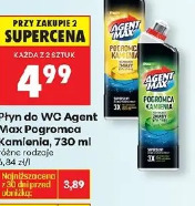 Płyn do WC Agent Max Pogromca Kamienia