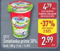 Zott Śmietanka primo 30%