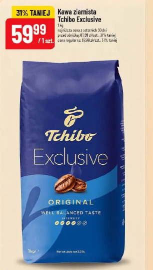 Kawa ziarnista Tchibo Exclusive
