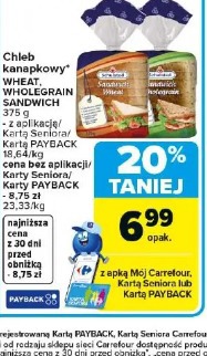 Chleb kanapkowy Wheat, Wholegrain Sandwich