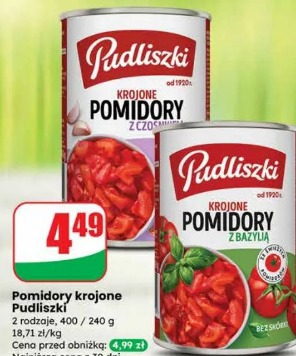 Pomidory krojone Pudliszki
