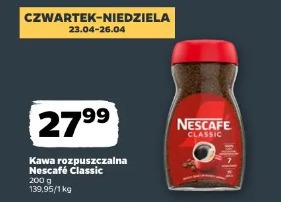 Kawa rozpuszczalna Nescafé Classic