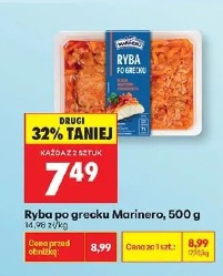 Ryba po grecku Marinero