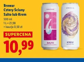 Browar Cztery Ściany Salto lub Krem