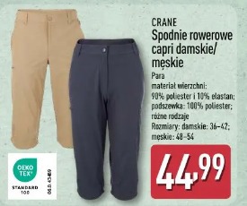 Crane Spodnie rowerowe capri damskie/męskie