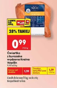 Ćwiartka z kurczaka wędzona Kraina Wędlin