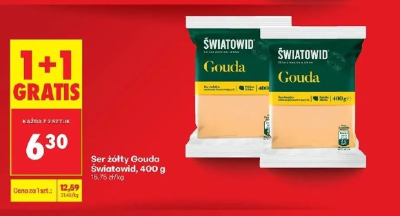 Ser żółty Gouda Światowid