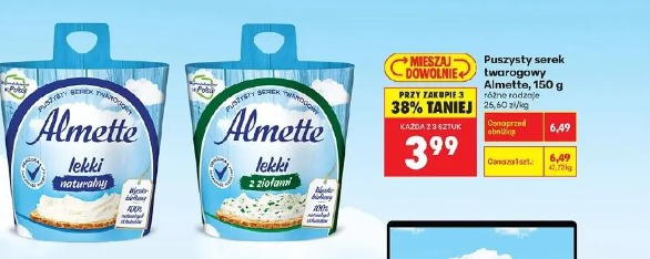 Almette lekki z ziołami