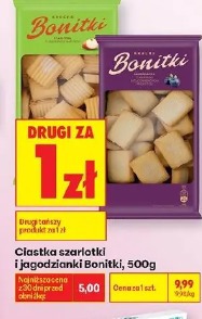 Ciastka szarlotki i jagodzianki Bonitki