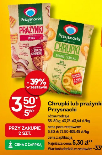 Chrupki lub prażynki Przysnacki