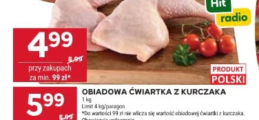 Obiadowa ćwiartka z kurczaka