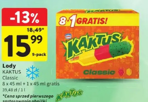 Lody Kaktus Classic