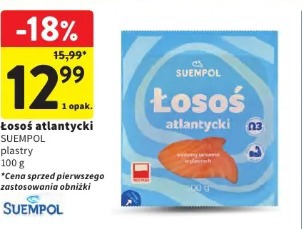 Łosoś atlantycki SUEMPOL plastry