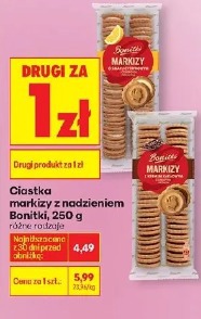 Ciastka markizy z nadzieniem Bonitki