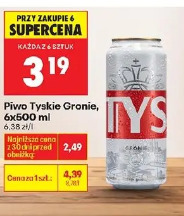 Tyskie piwo Tyskie Gronie