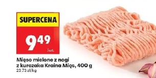 Mięso mielone z nogi z kurczaka Kraina Mięs