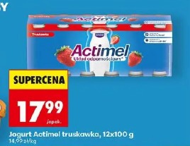 Jogurt Actimel truskawka