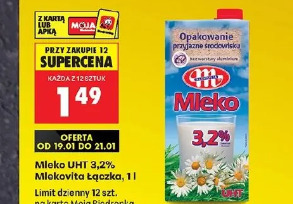 Mleko UHT 3,2% Mlekovita Łączka