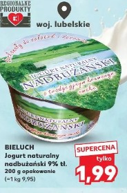 Bieluch Jogurt naturalny nadbużański 9% tł.