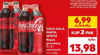 Coca-Cola, Fanta, Sprite napój gazowany
