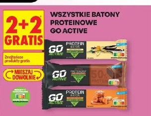 Wszystkie batony proteinowe Go Active