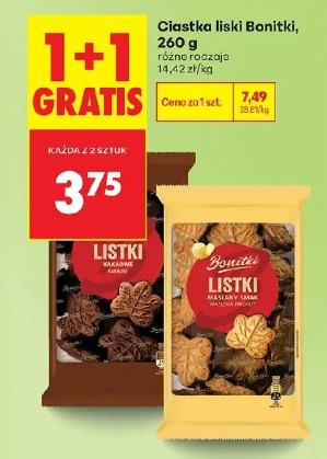 Ciastka liski Bonitki